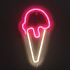 Ice Cream Neon Vägglampa-Lampconcept.se