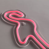Flamingo Neon Vägglampa-Lampconcept.se