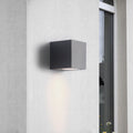 Gamp Square Vägglampa Utomhus Svart