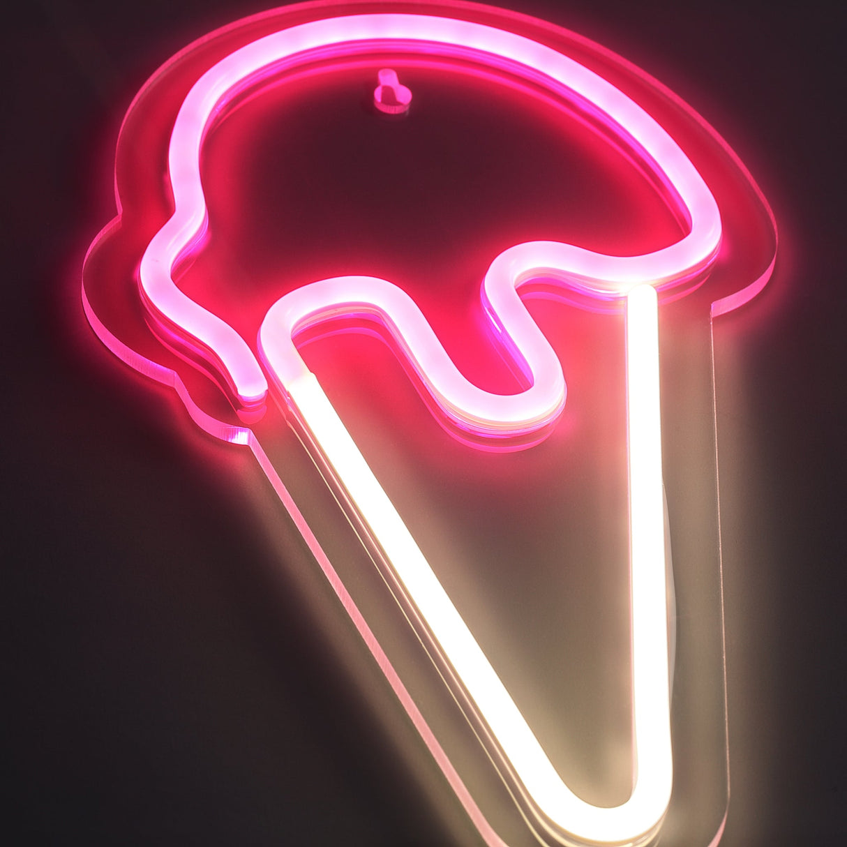 Ice Cream Neon Væglampe