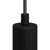 Cylinder Kabelklämma Matt Svart-Lampconcept.se