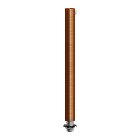Cylinder Kabelklemme Metal Børstet Kobber 15 cm