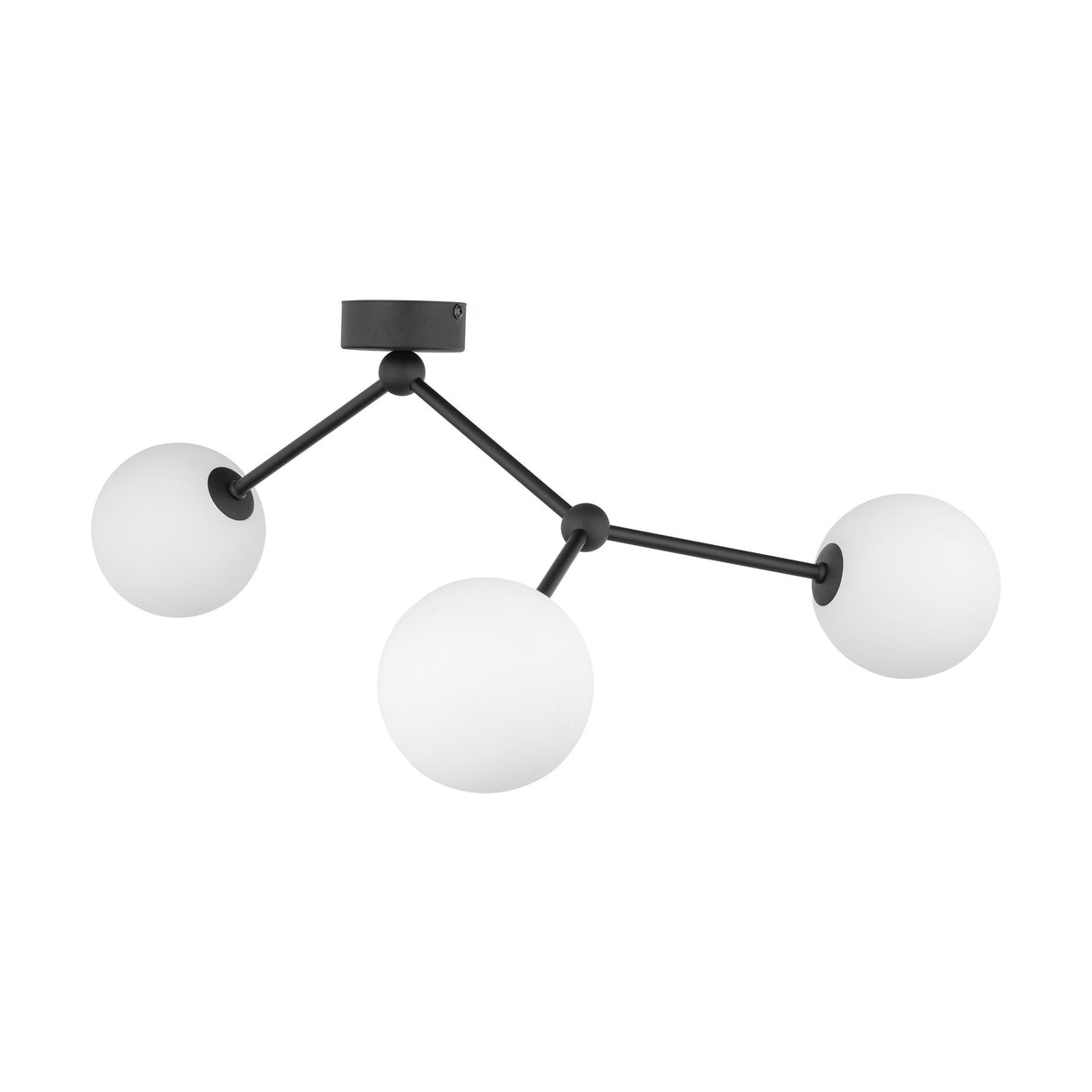 Molecule Loftlampe 63cm Sort/Opal