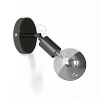 Fermaluce 90° Vägglampa Klar Svart-Lampconcept.se