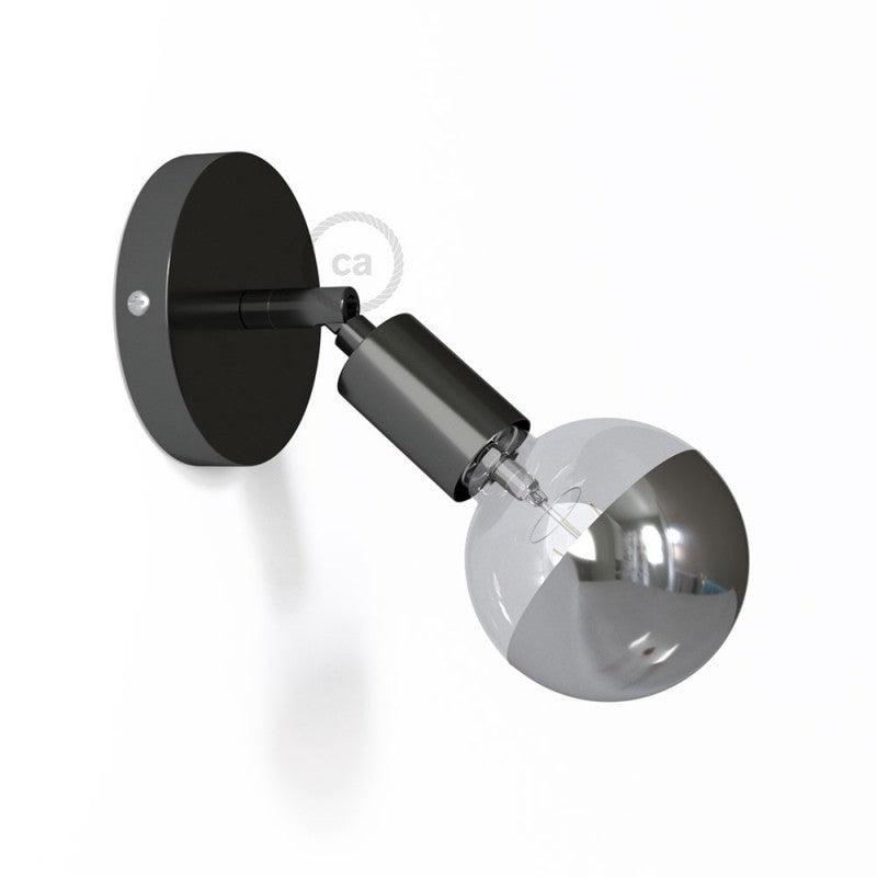Fermaluce 90° Vägglampa Klar Svart-Lampconcept.se