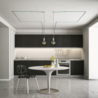 Universal Lamphängare Clips Vit-Lampconcept.se