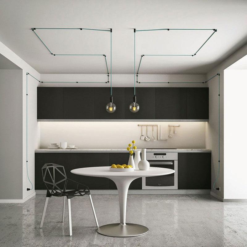 Universal Lamphängare Clips Svart-Lampconcept.se