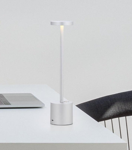 Bologna LED Sladdlös Bordslampa Silver-Lampconcept.se