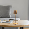 Garda 38cm Trådlös Bordslampa IP54 - Mässing