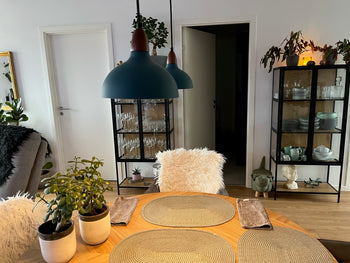 Oak Taklampa Ø19 Ljust Trä