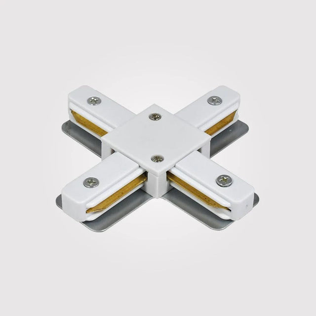 X-Stykke Strømskinne 1-Faset Hvid