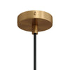 Mini Takkopp Til 1 Lampe Ø8.3 Borstad mässing-Lampconcept.se