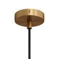 Mini Takkopp Til 1 Lampe Ø8.3 Borstad mässing