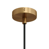 Mini Takkopp Til 1 Lampe Ø8.3 Borstad mässing-Lampconcept.se