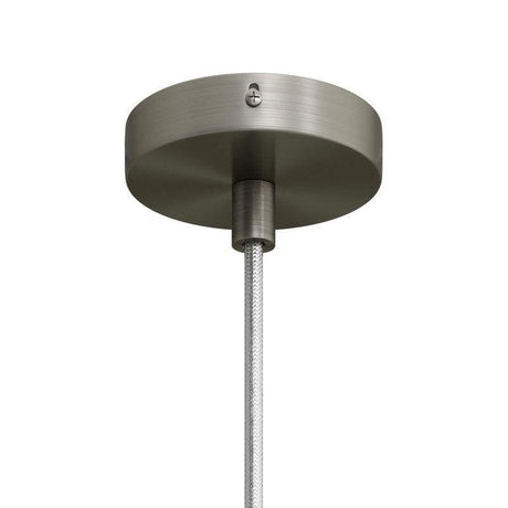 Mini Roset Til 1 Lampe Ø8.3 Børstet Krom