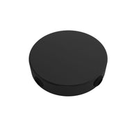 Takkopp 4x Sidohål Matt Svart-Lampconcept.se