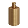 Cylinder Lamphållare Borstad Mässing-Lampconcept.se