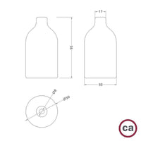 E27 Lamphållare E27 Kit i Trä