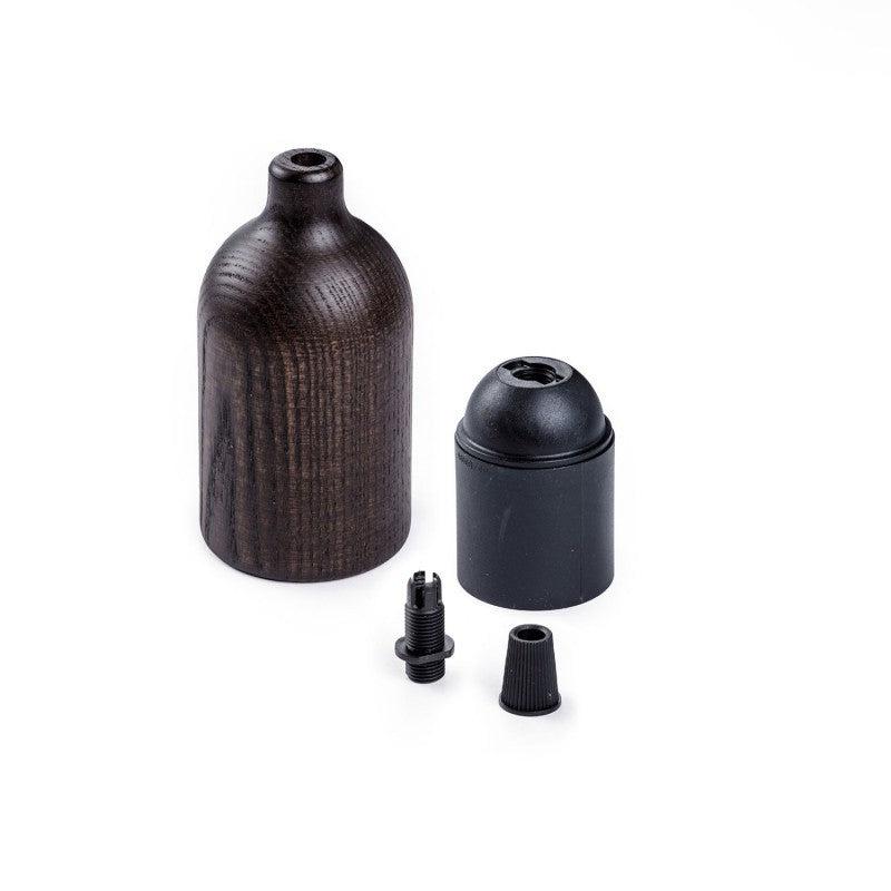 E27 Lamphållare E27 Kit i Trä