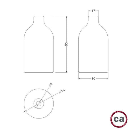 Lamphållare E27 Trä Mörk-Lampconcept.se