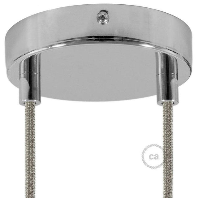 Roset Til 2 Lamper Cylinder Ø12-Creative Cables-OutletLamper.dk