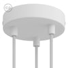 Takkopp Til 3 Ø12 Matt Vit-Lampconcept.se