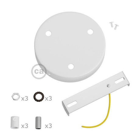 Takkopp Til 3 Ø12 Matt Vit-Lampconcept.se