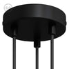 Takkopp Til 3 Ø12 Matt Svart-Lampconcept.se
