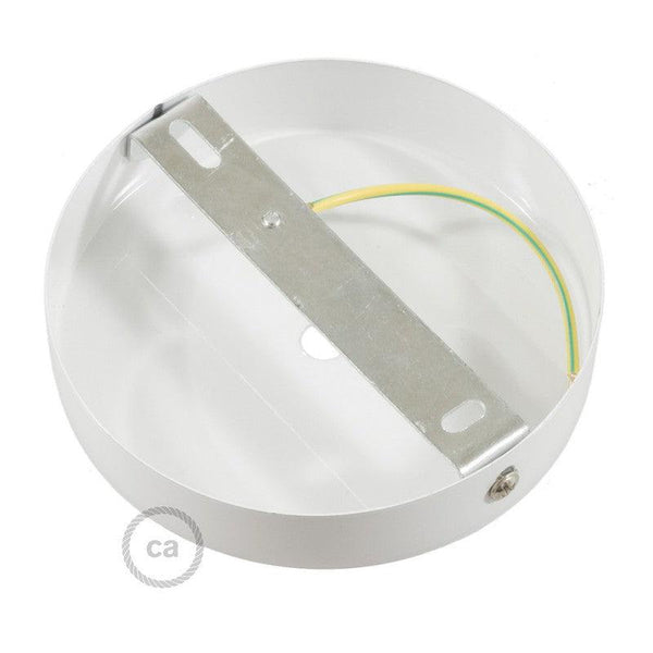 Roset til 1 Lampe m. 15cm Stilk Hvid