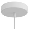 Takkopp För 1 Lampa Ø12 Matt Vit-Lampconcept.se