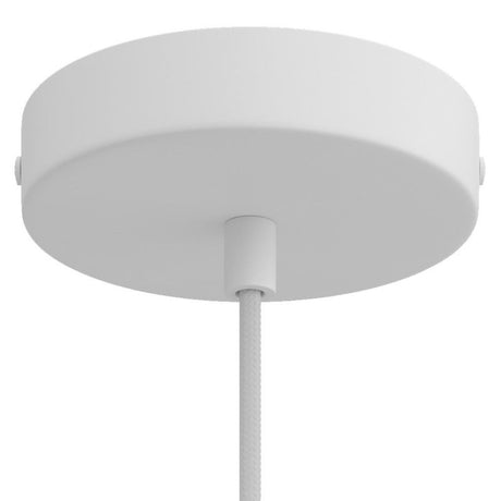 Roset Til 1 Lampe Ø12 Mat Hvid