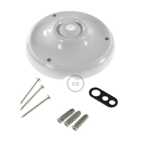 Porslin Takkopp Ø10,5 Vit-Lampconcept.se