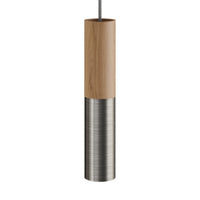 Creative Cables Tube Krom/Trä-Lampconcept.se