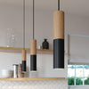 Creative Cables Tube Svart/Trä-Lampconcept.se