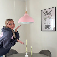 Oak Taklampa Ø35 Flamingo Pink