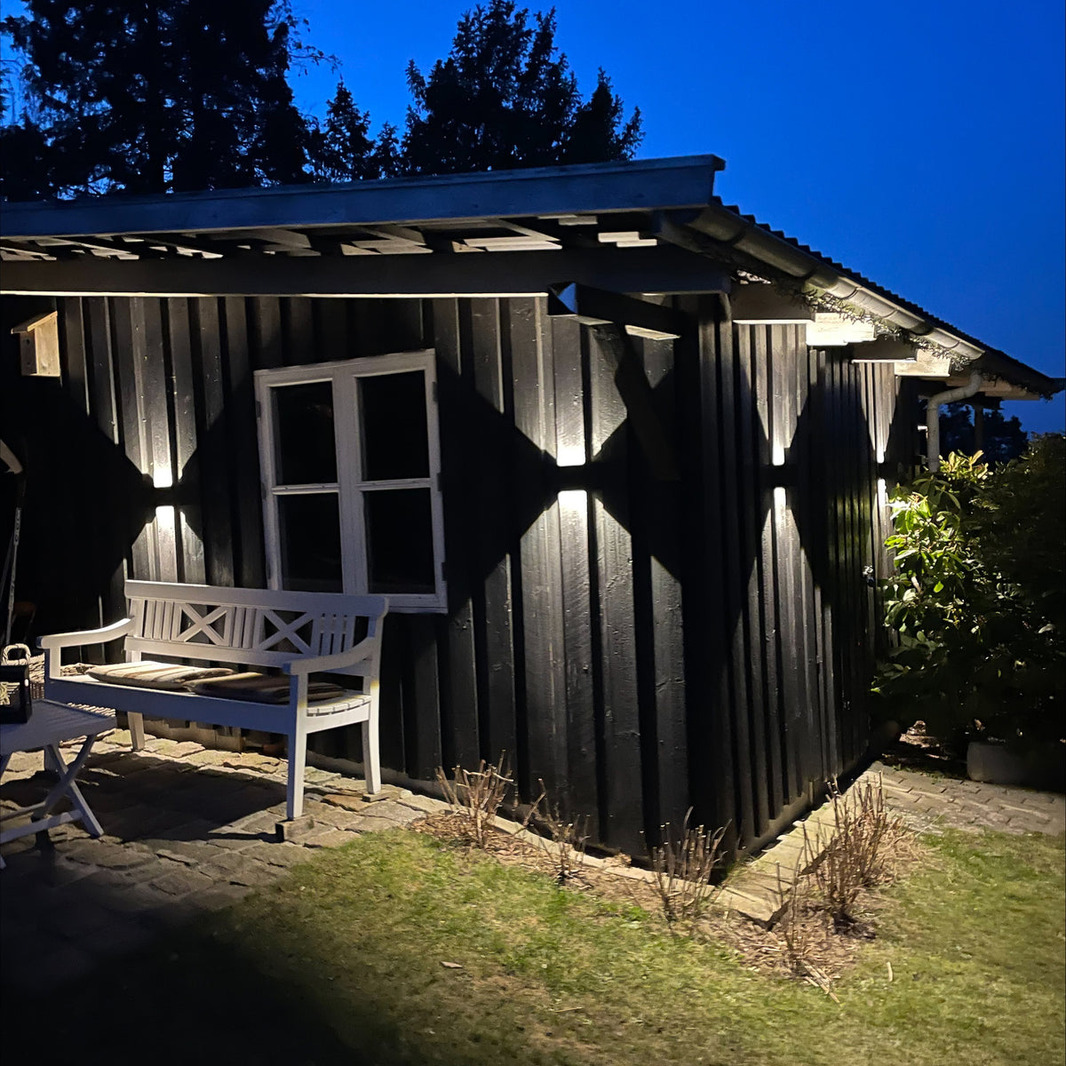 LED Vägglampa Utomhus IP54 6W
