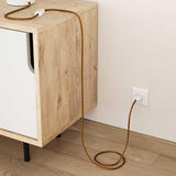 Tvinnad Textilkabel Guld-Lampconcept.se