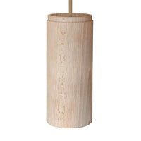 Big Tube Taklampa H27 Wood
