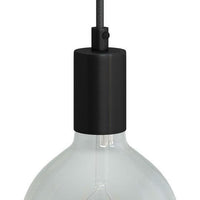 Cylinder Lamphållare Matt Svart-Lampconcept.se