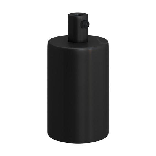 Cylinder Lamphållare Matt Svart-Lampconcept.se