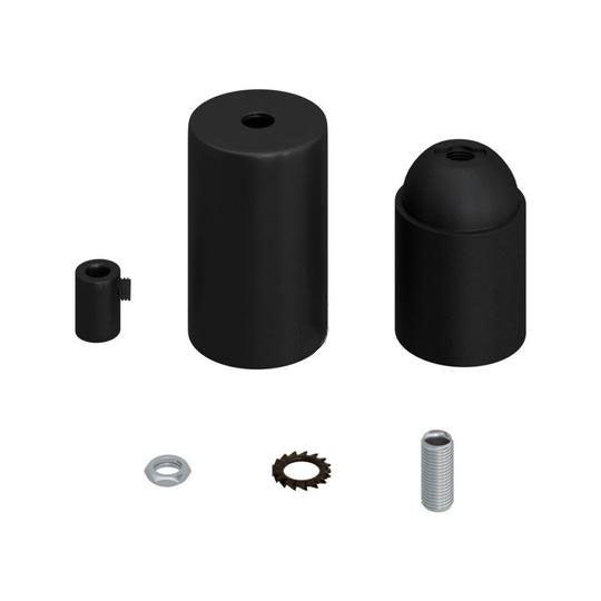 E27 Cylinder Fatnings Kit Mat Sort