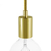 Cylinder Lamphållare Kit Klar Mässing-Lampconcept.se