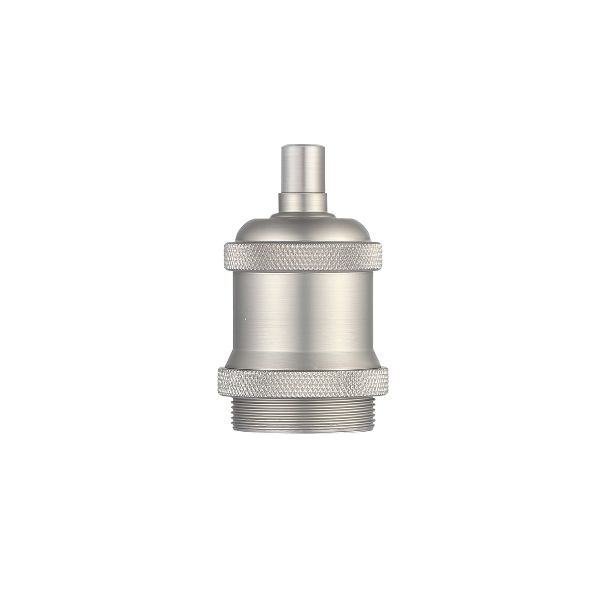 Classic Lamphållare E27 Borstad Matt Krom-Lampconcept.se