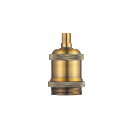 Classic Lamphållare E27 Borstad Brons-Lampconcept.se