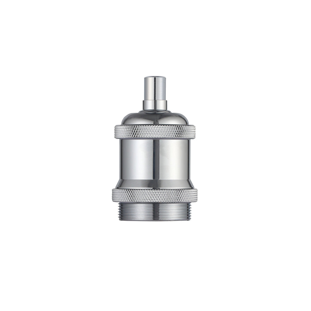 Classic Lamphållare E27 Krom-Lampconcept.se