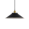 Coffee Taklampa Ø40 Svart/Mässing-Lampconcept.se