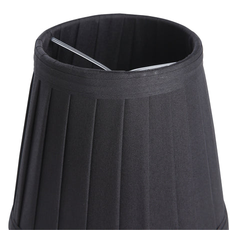Ljuskrona Lampskärm Klämma Svart-Lampconcept.se