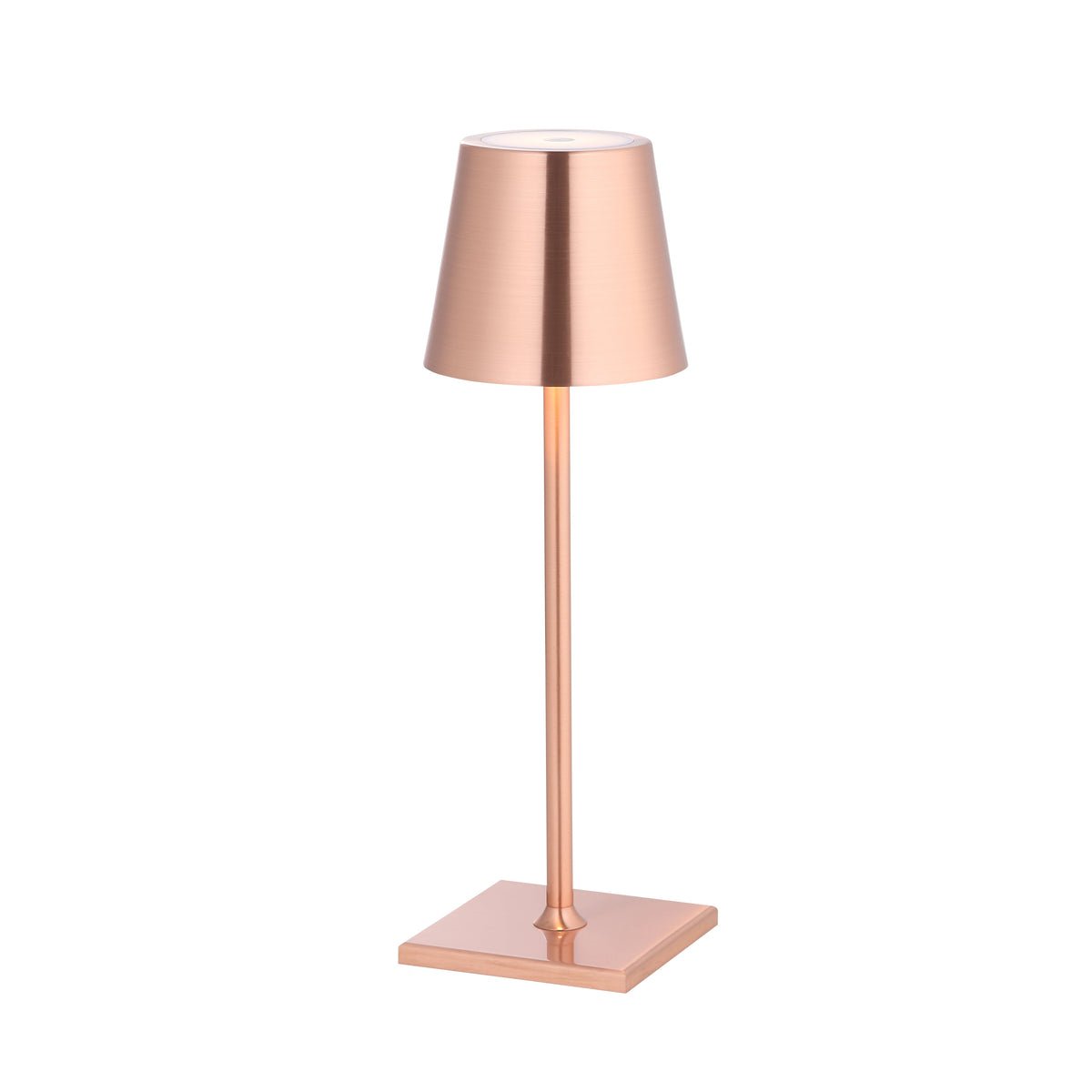 Garda Medium 30cm Sladdlös Koppar-Lampconcept.se