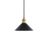 Coffee Taklampa Ø22 Svart/Mässing-Lampconcept.se
