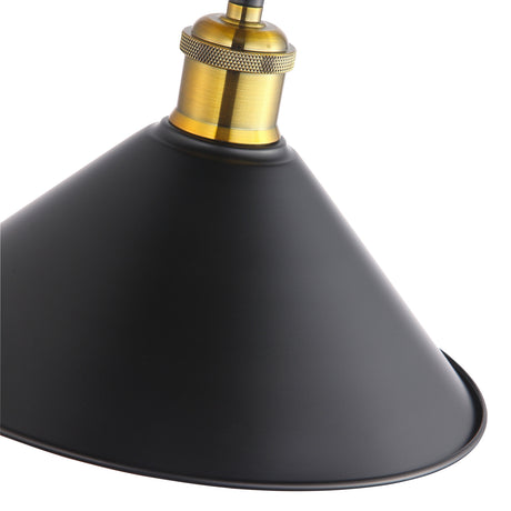 Coffee Taklampa Ø26 Svart/Mässing-Lampconcept.se